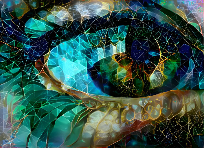 Polygonized Abstracted Eye