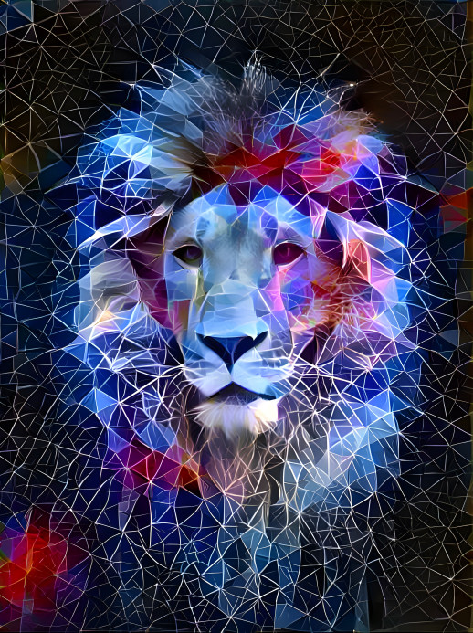 Lion Polygonized