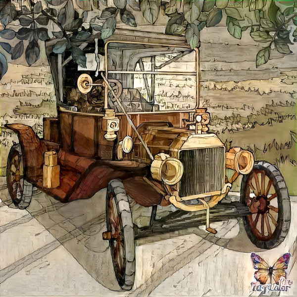 Wooden Automobile