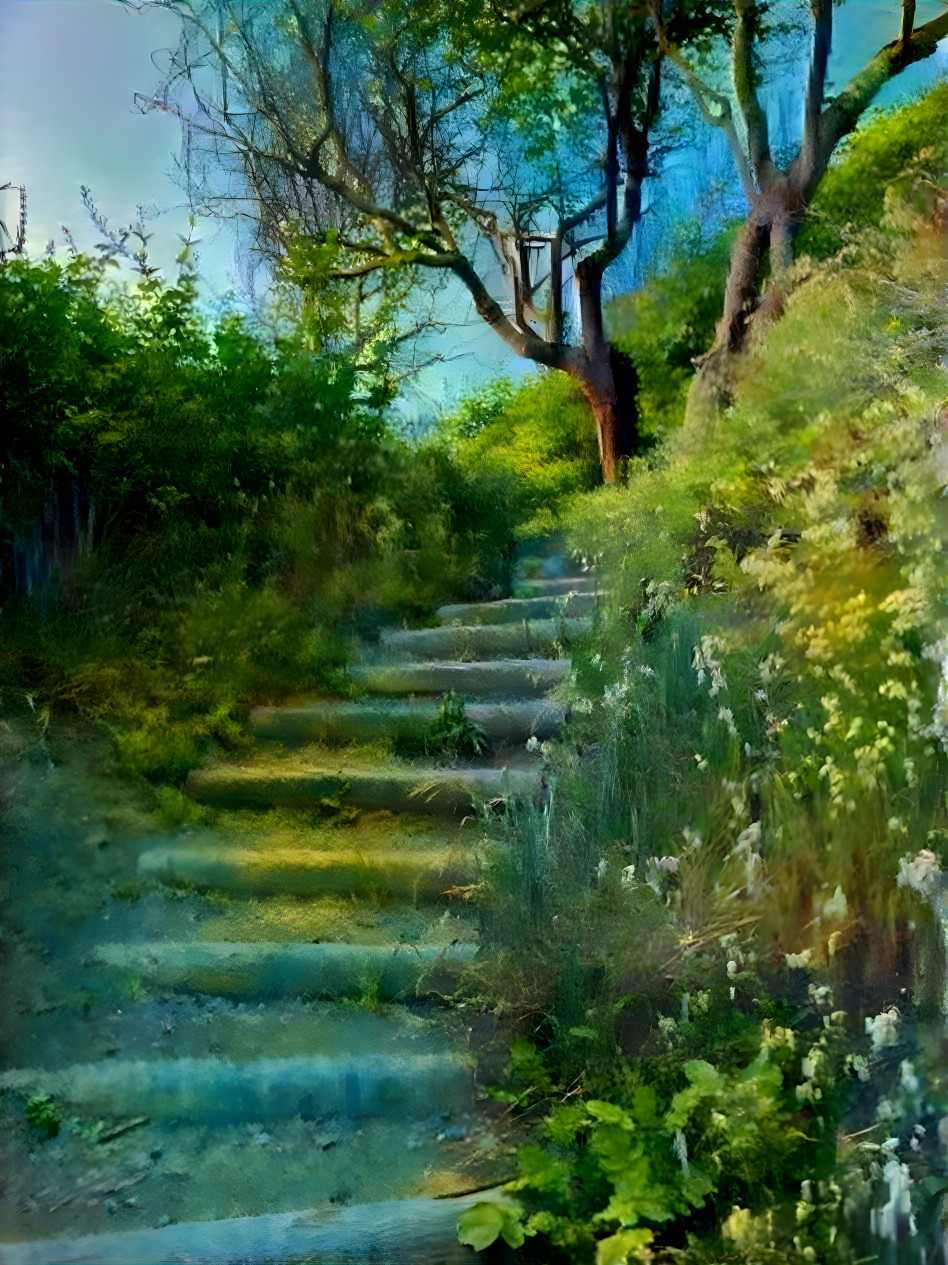Stairway, organic