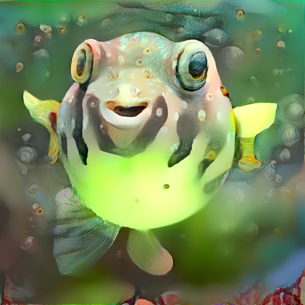 Happy Blowfish