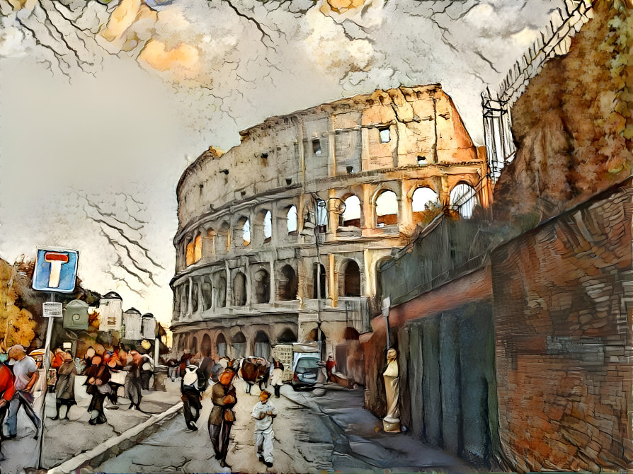 This is our Roma, Italy.