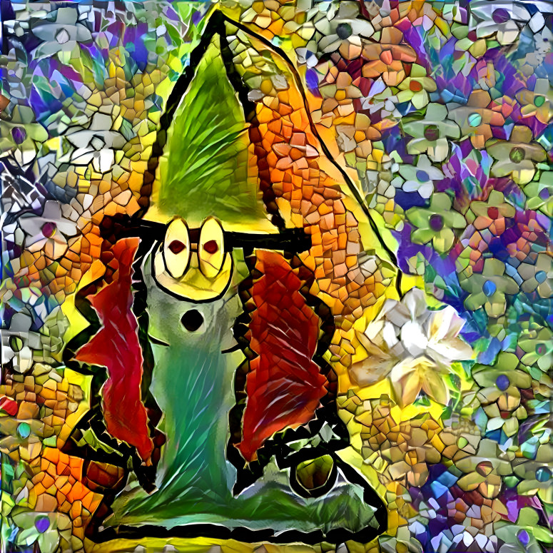 gnome lady with glasses