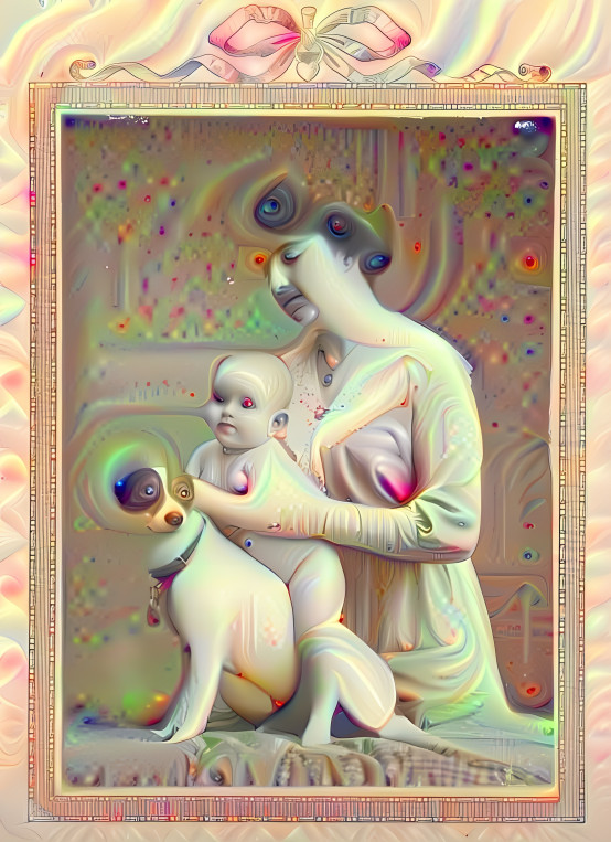Baby with mother