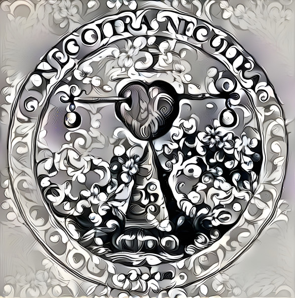 Daniel Cramer Emblem (Nec Citra Nec Ultra) - White