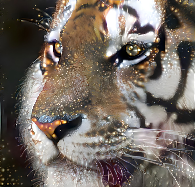Tiger, Glistening 