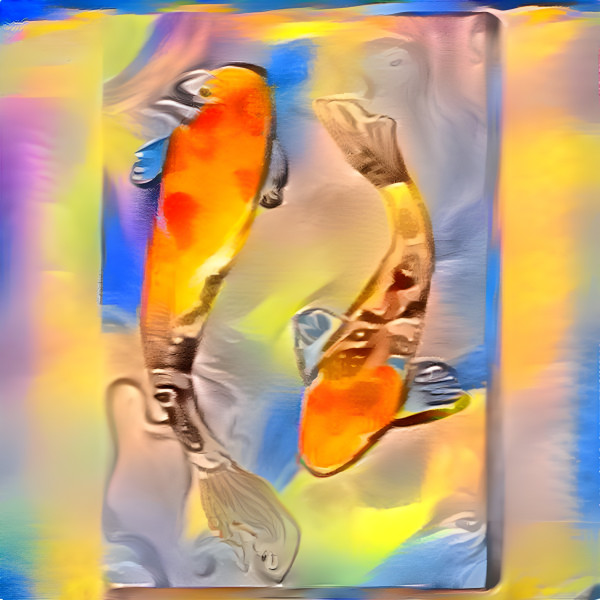 Bright Cheery Goldfish Duo