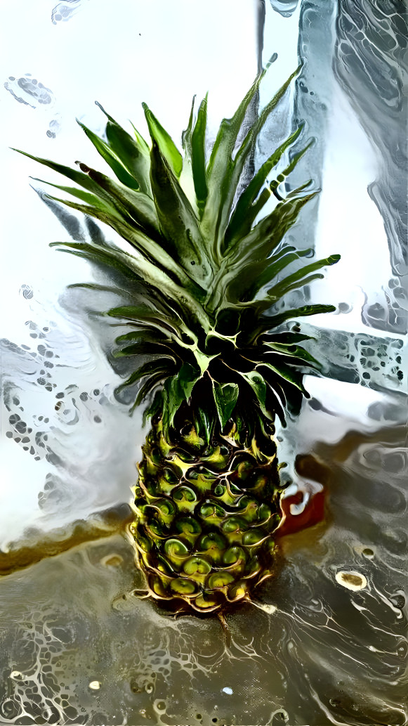 Molten pineapple