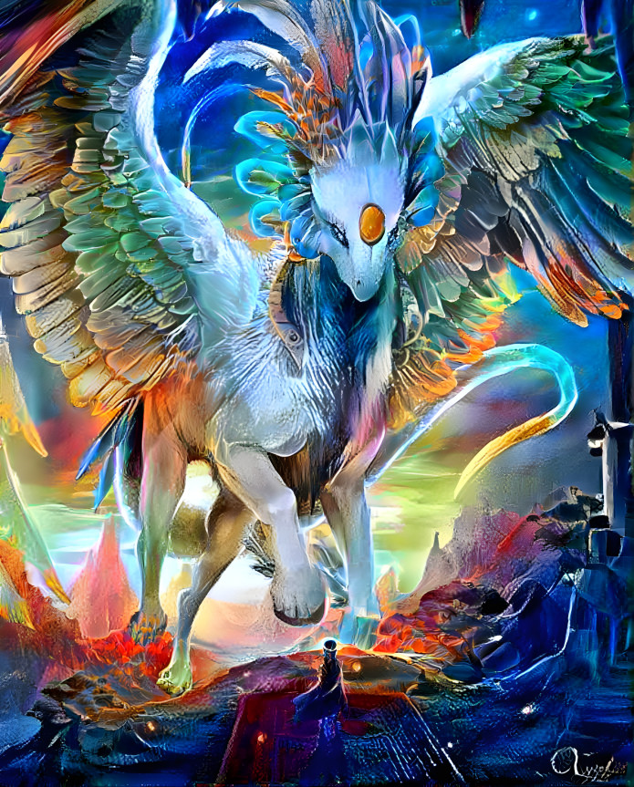 Multicolor Hippogriff 