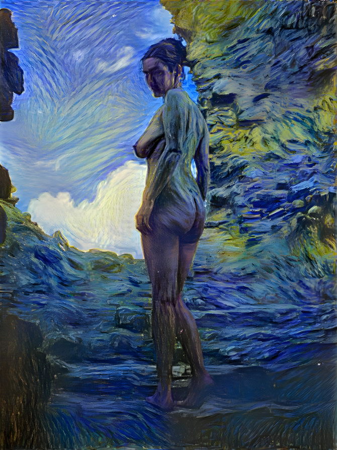 Nude portrait of Ismene 