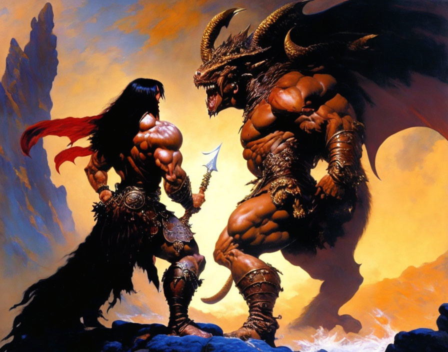 Conan and the Demonic Dragon