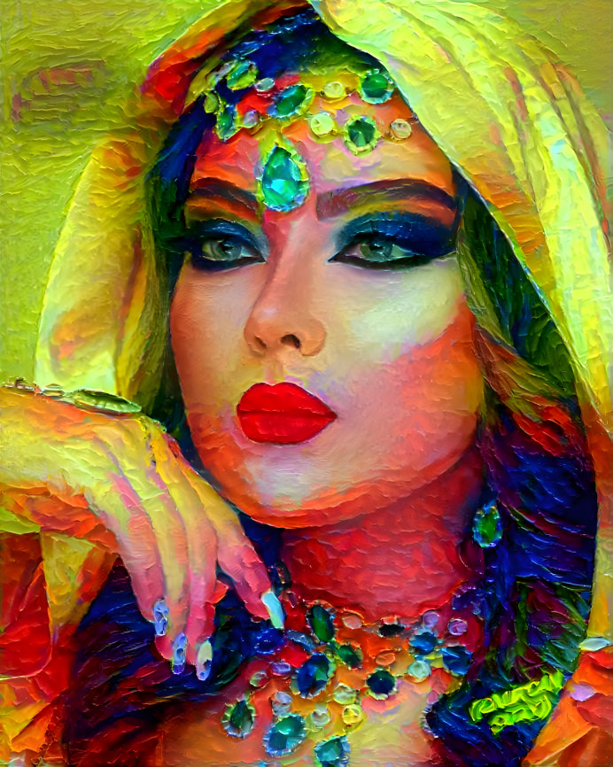 Colorful Lady