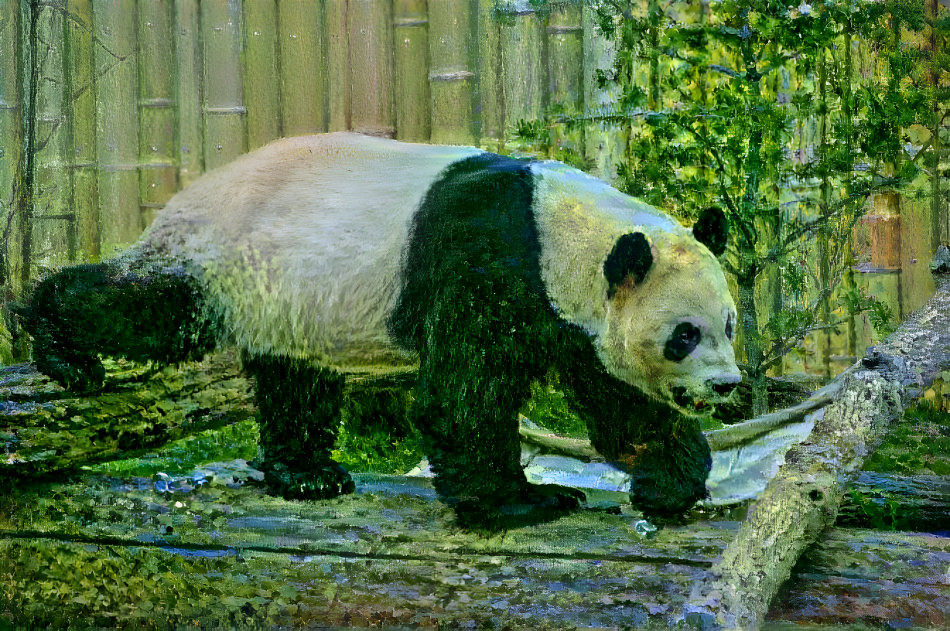 Claude Monet's "The Panda"