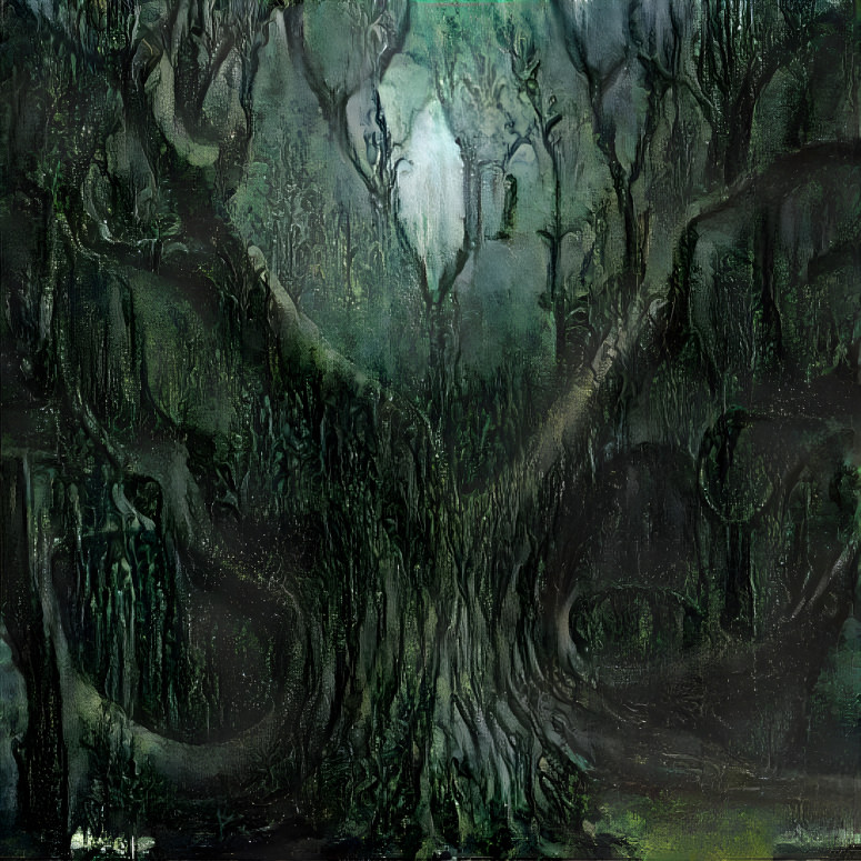 A Face in the Forest