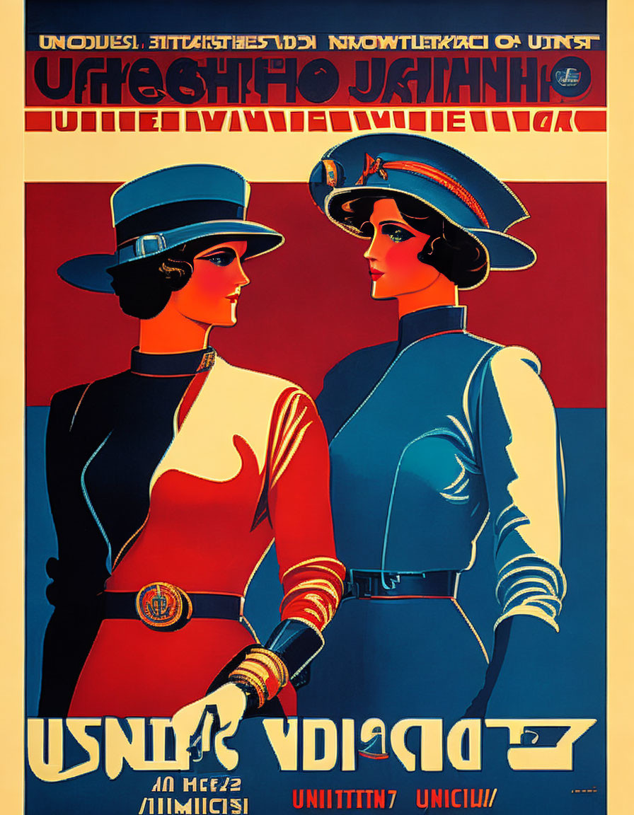 Ladies Auto Worker Union poster