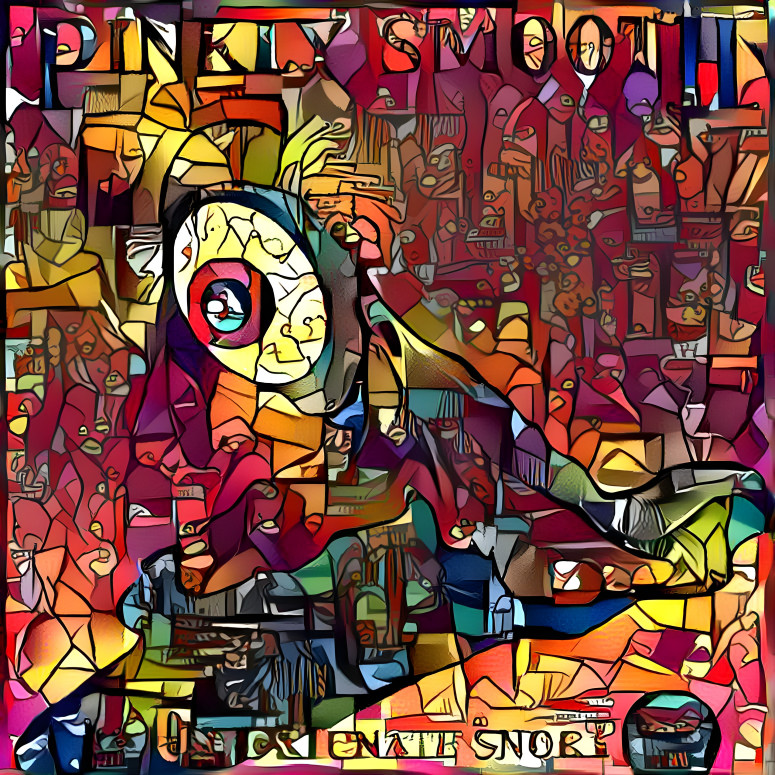 pinkly smooth unfortunate snort album cover