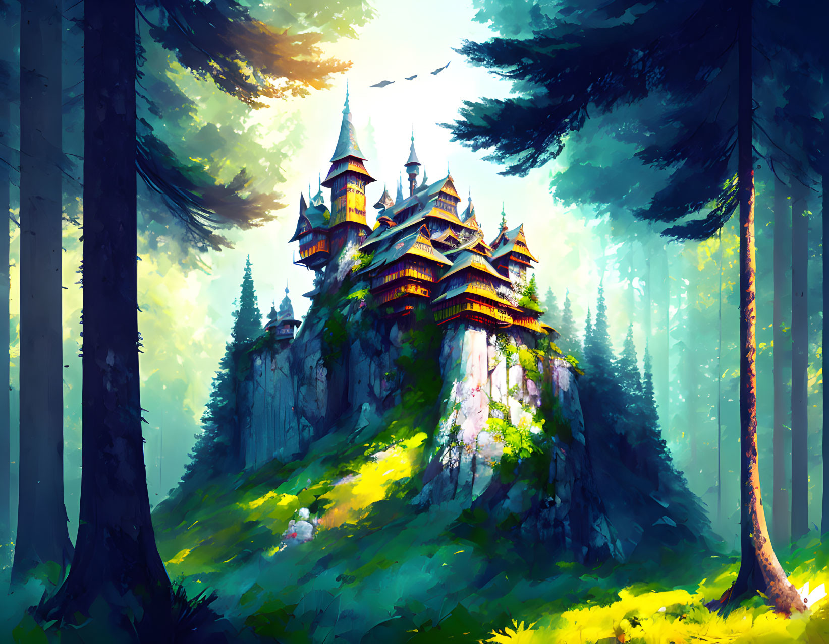 Pine Forest Castle