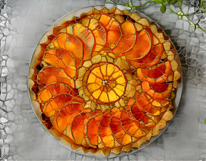 Stained glass pie