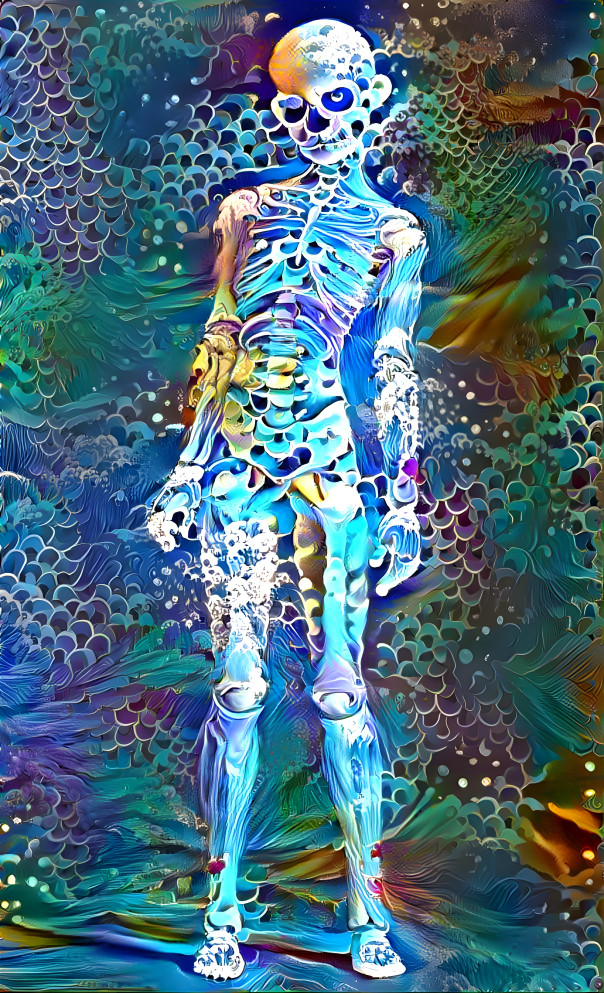 Psychadelic Skeleton Boy