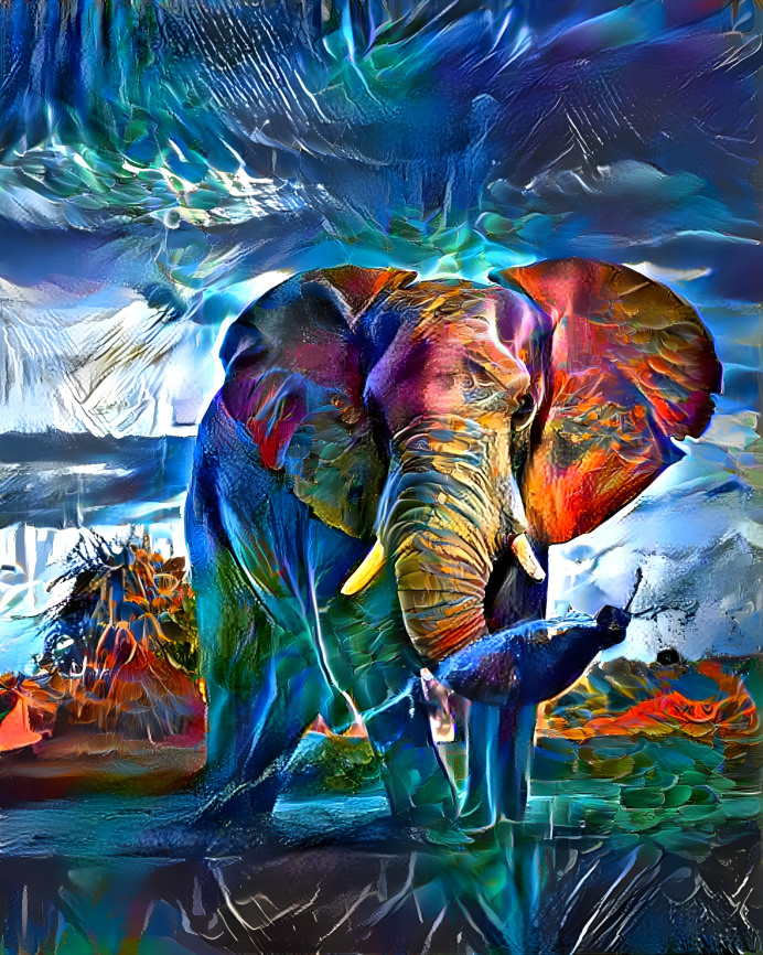 Abstract Elephant 