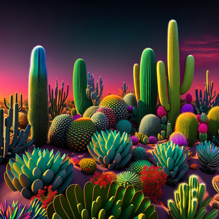 Cacti garden 