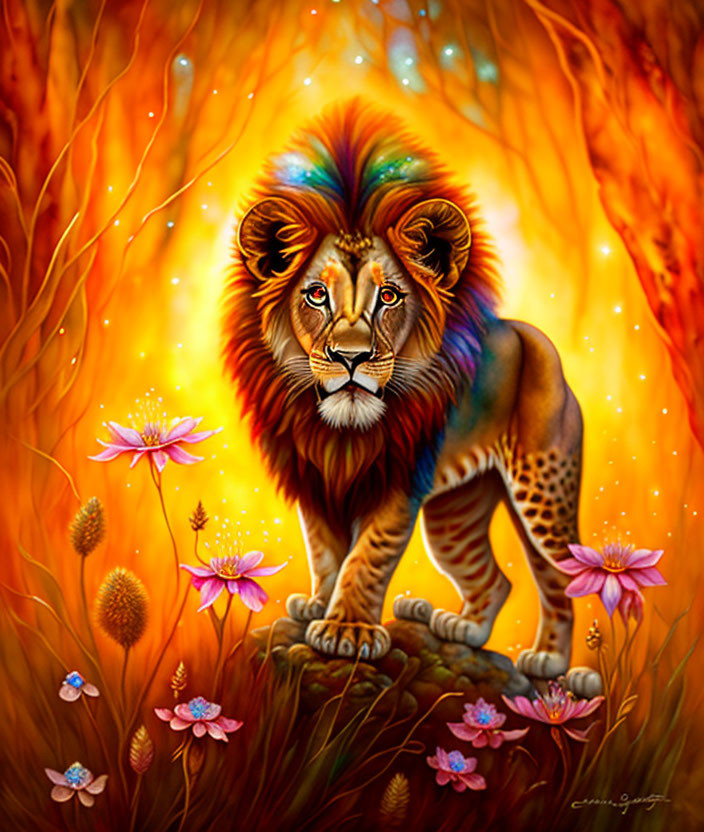 Lion queen