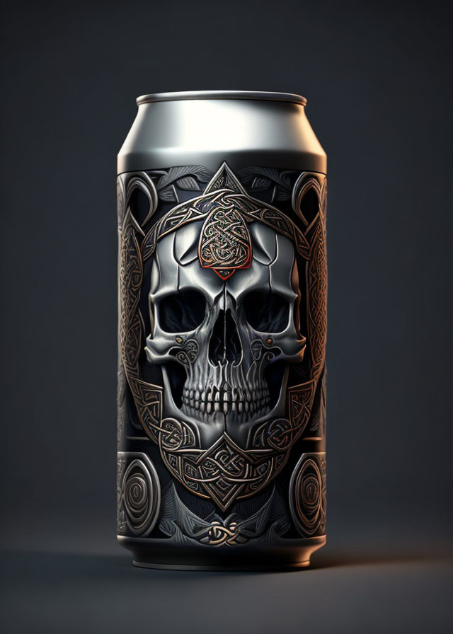 Beer skull ☠️