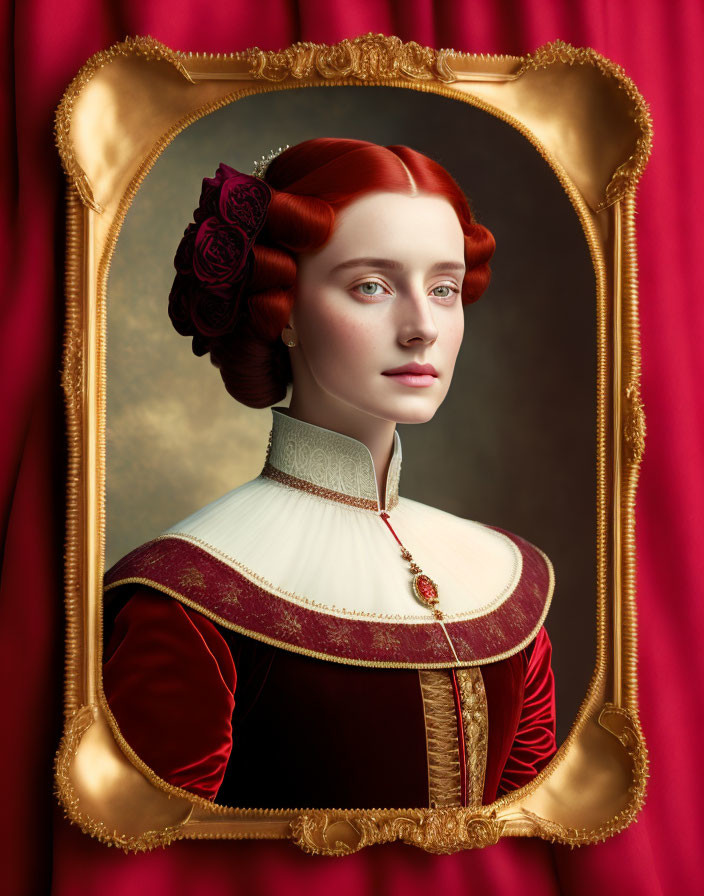 Portrait of the Lady of Bridgeport 