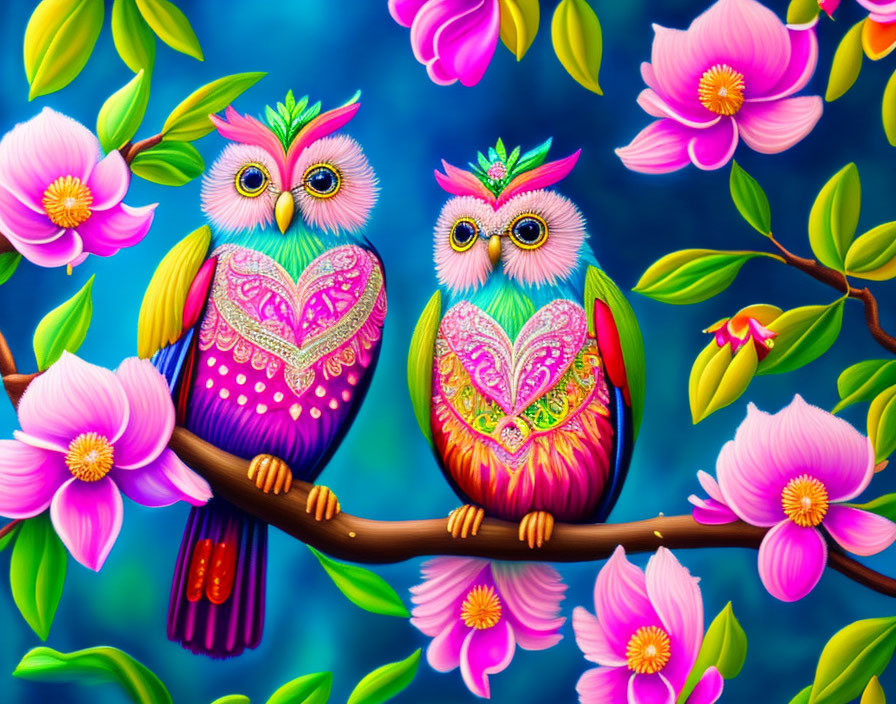 Two lovely owly