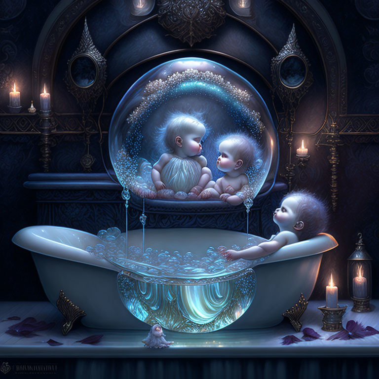 Bath babies 