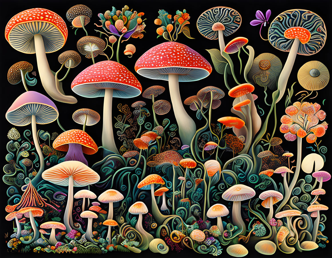 Mushrooms galore 