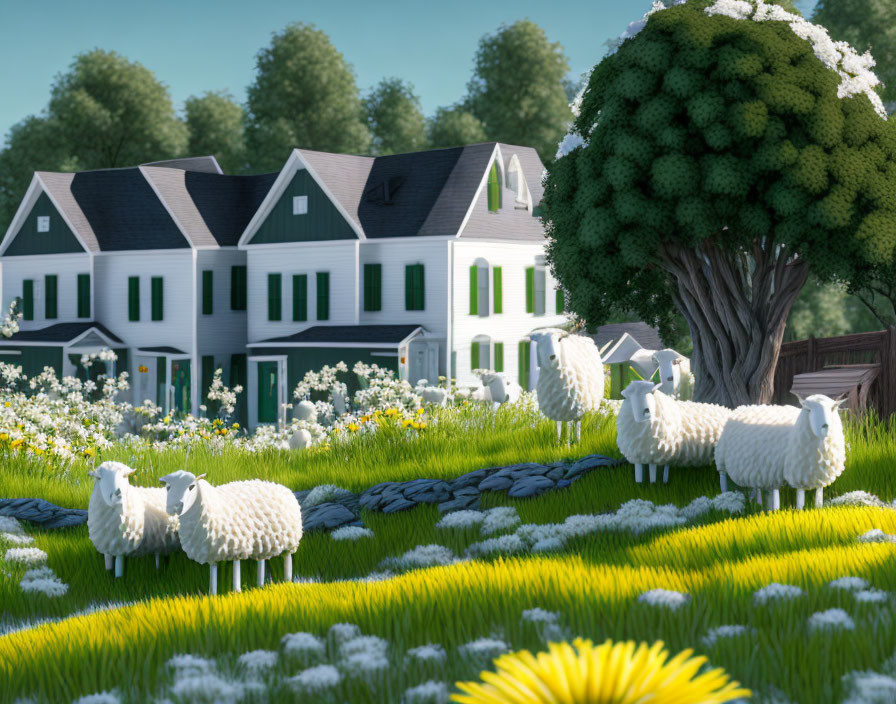 Of sheeps and houses 