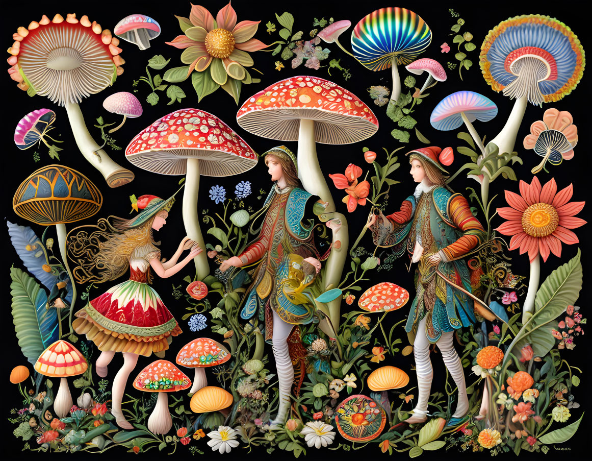 Mushrooms people 