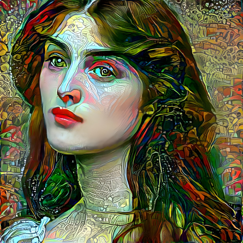 Pre-Raphaelite Woman 3