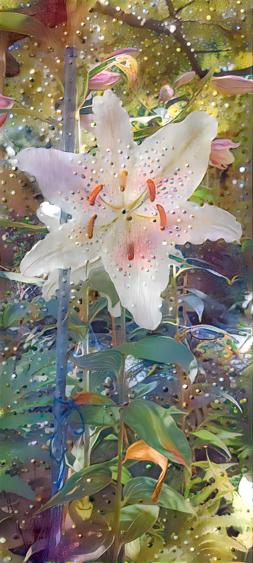 White Lily dots