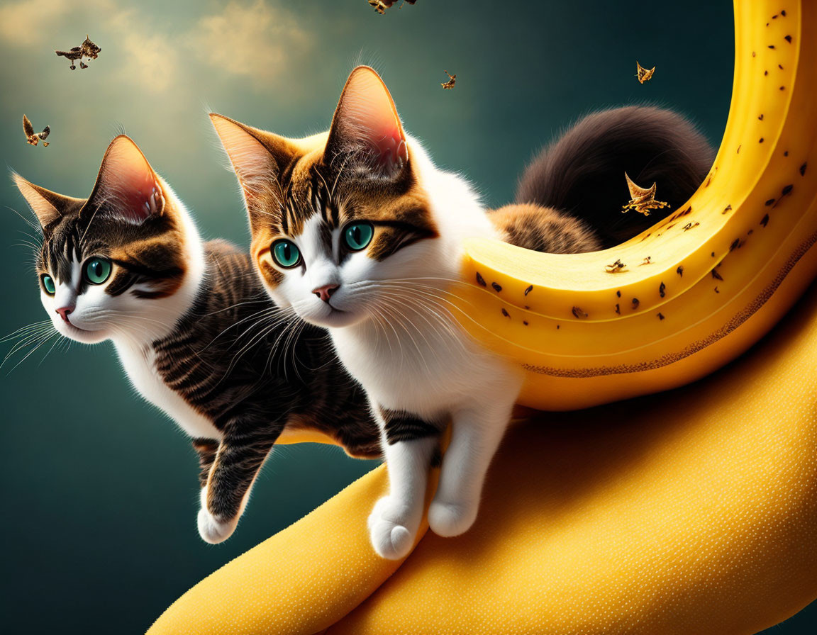 The banana cats