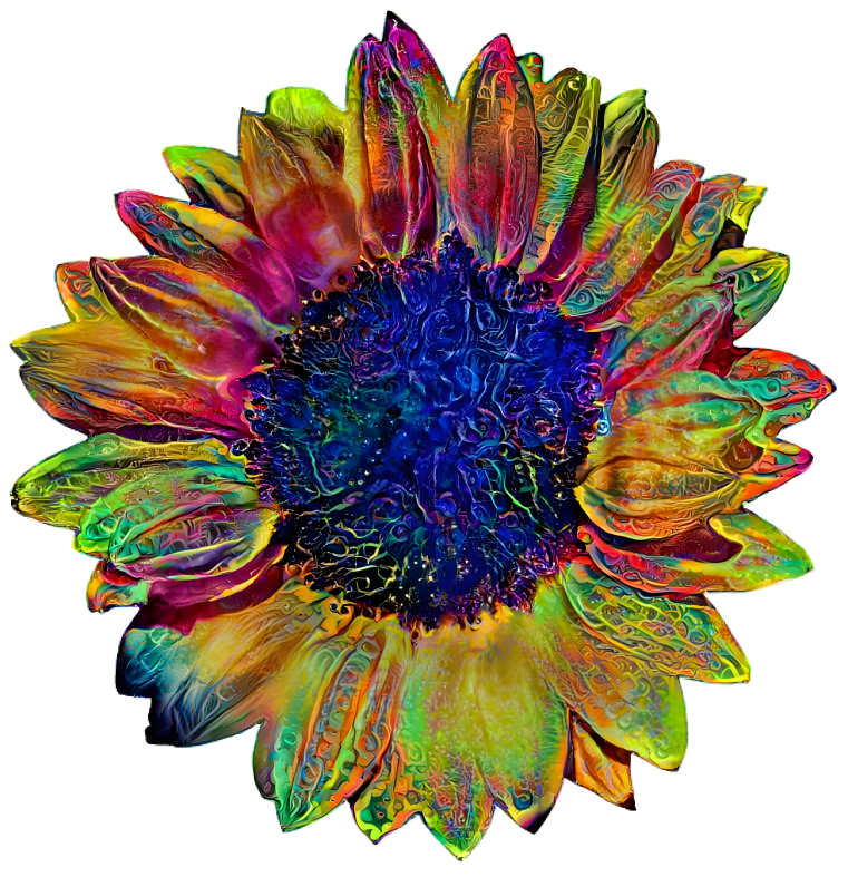 Psychedelic Sunflower 2