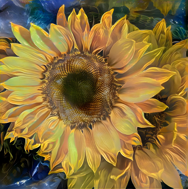 Painted Sunflower 3