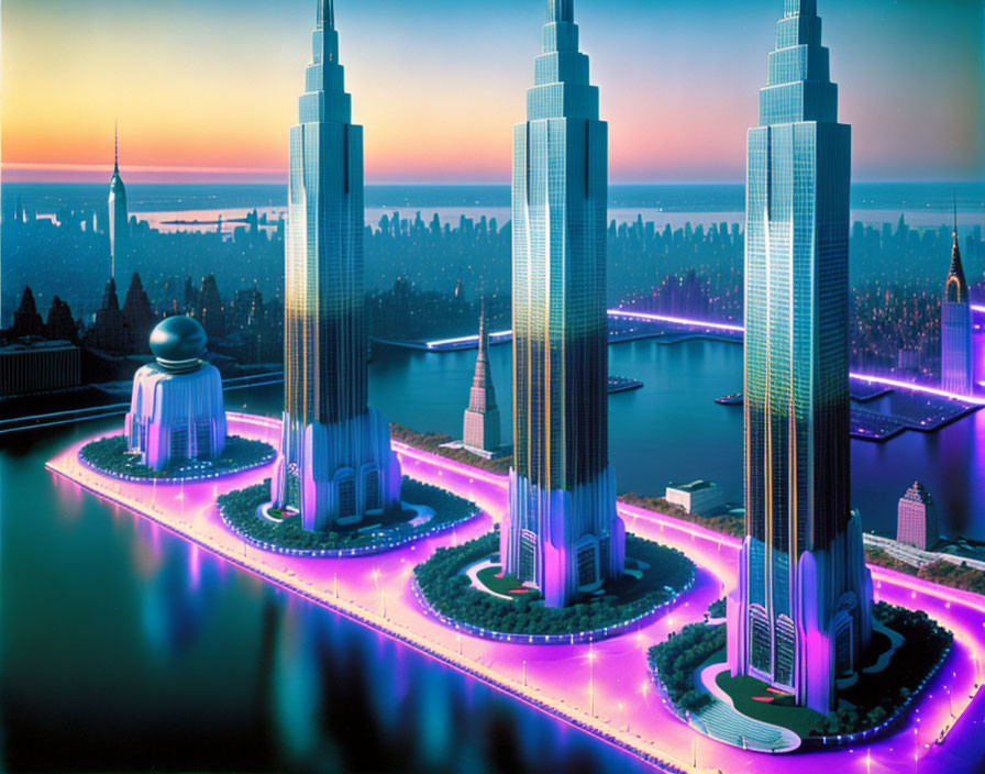 Future metropolis (version 2)
