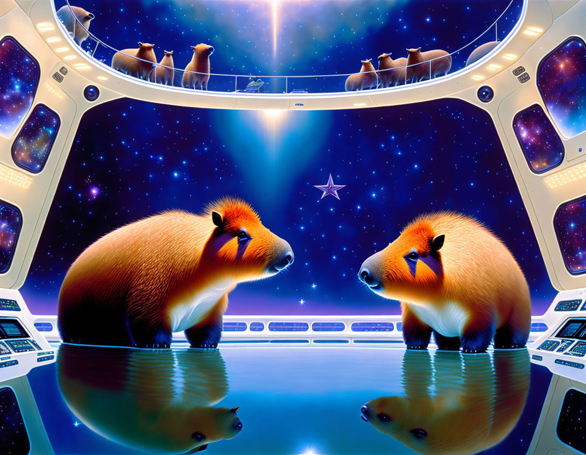 Starship of Capybaras