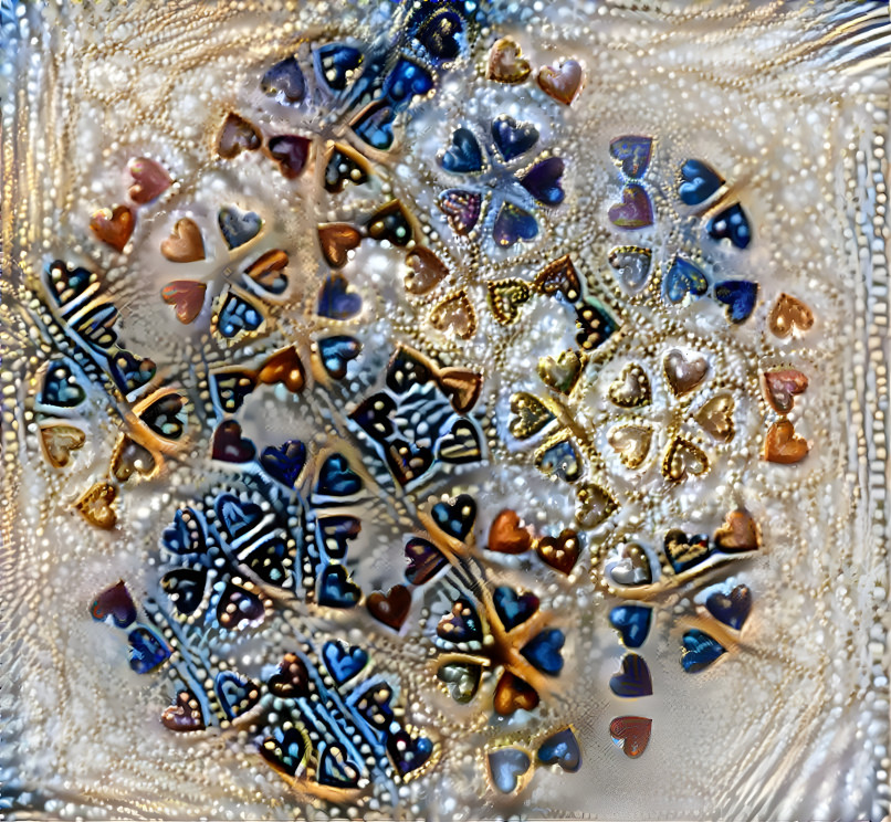 Jewel penrose pattern