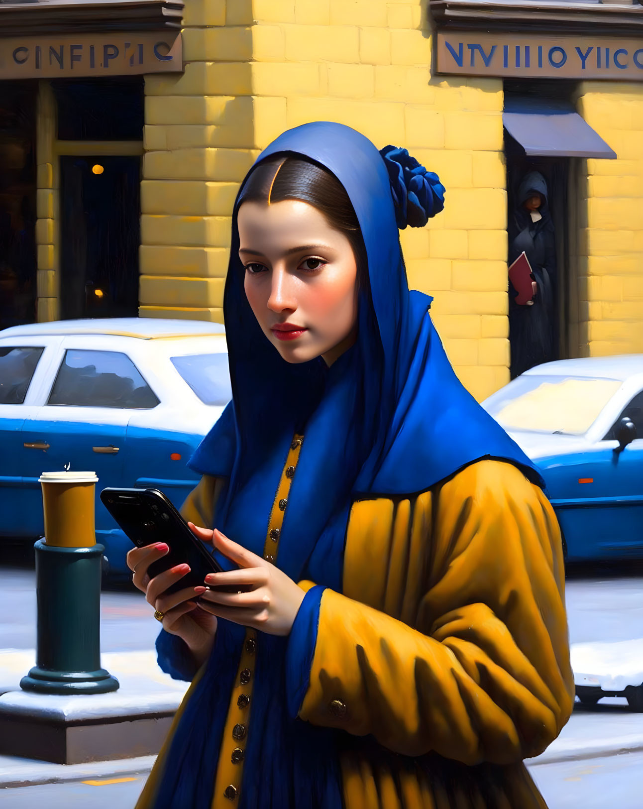 Vermeer style smart phone