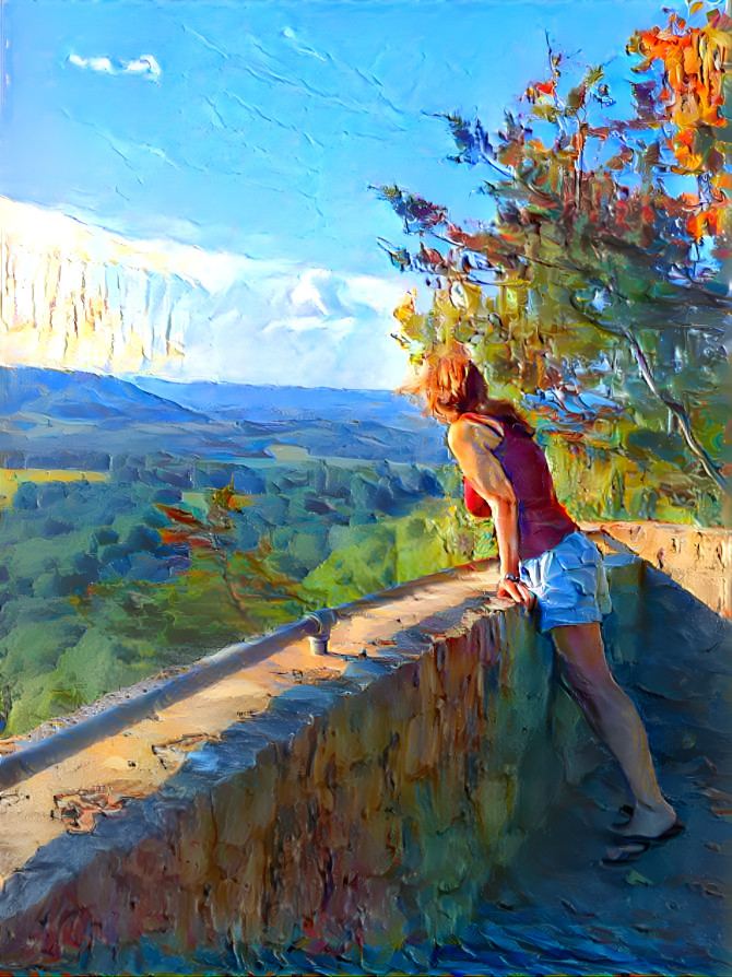 Wildcat Mountain Lookout Lady