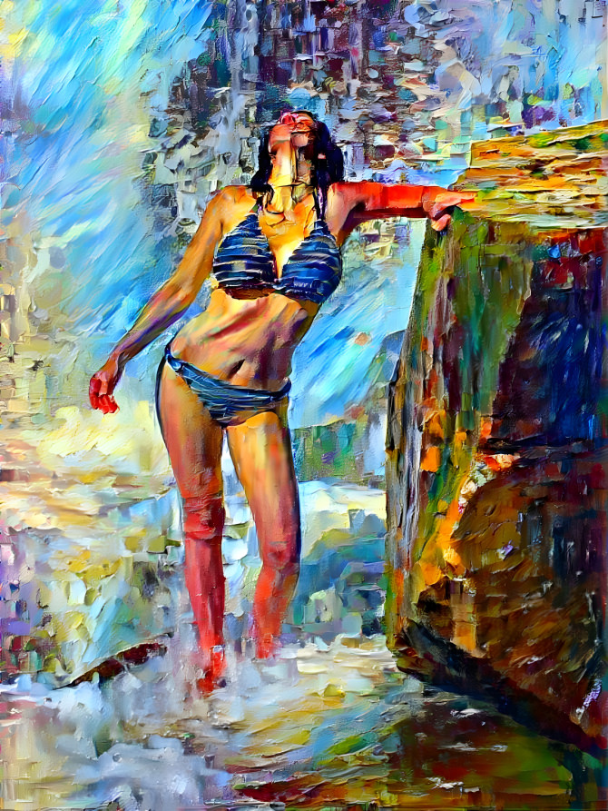 Waterfall Woman 