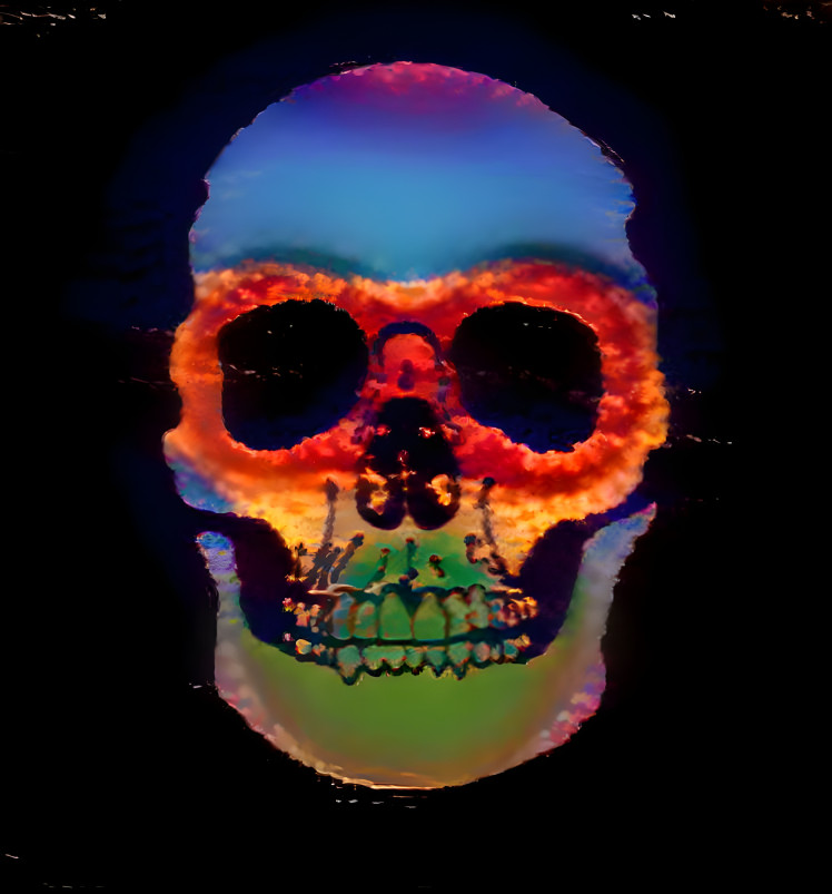 Recolored Skull