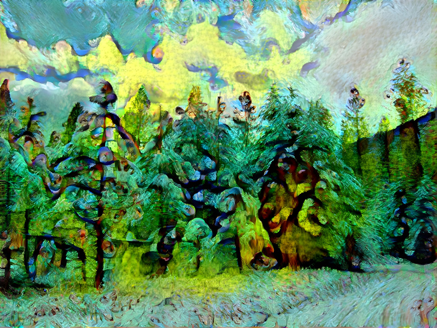 Painted Trees