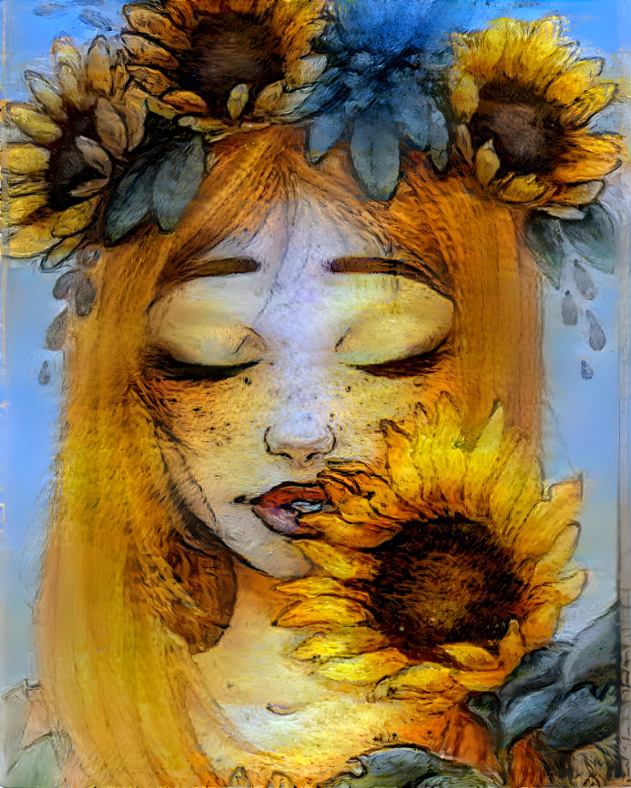 Sunflower Girl 3