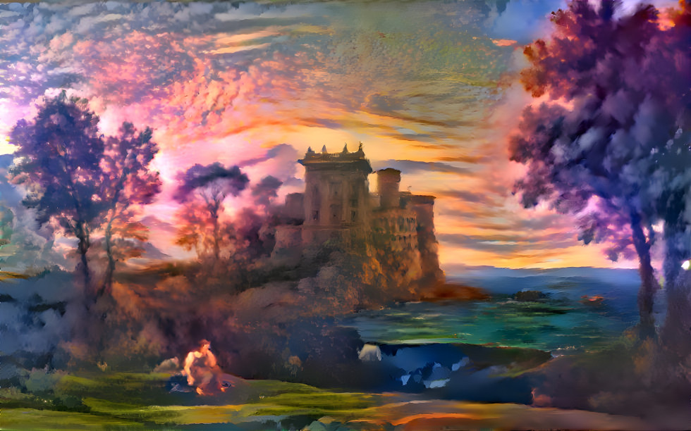 Enchanted Castle Claude Lorrain