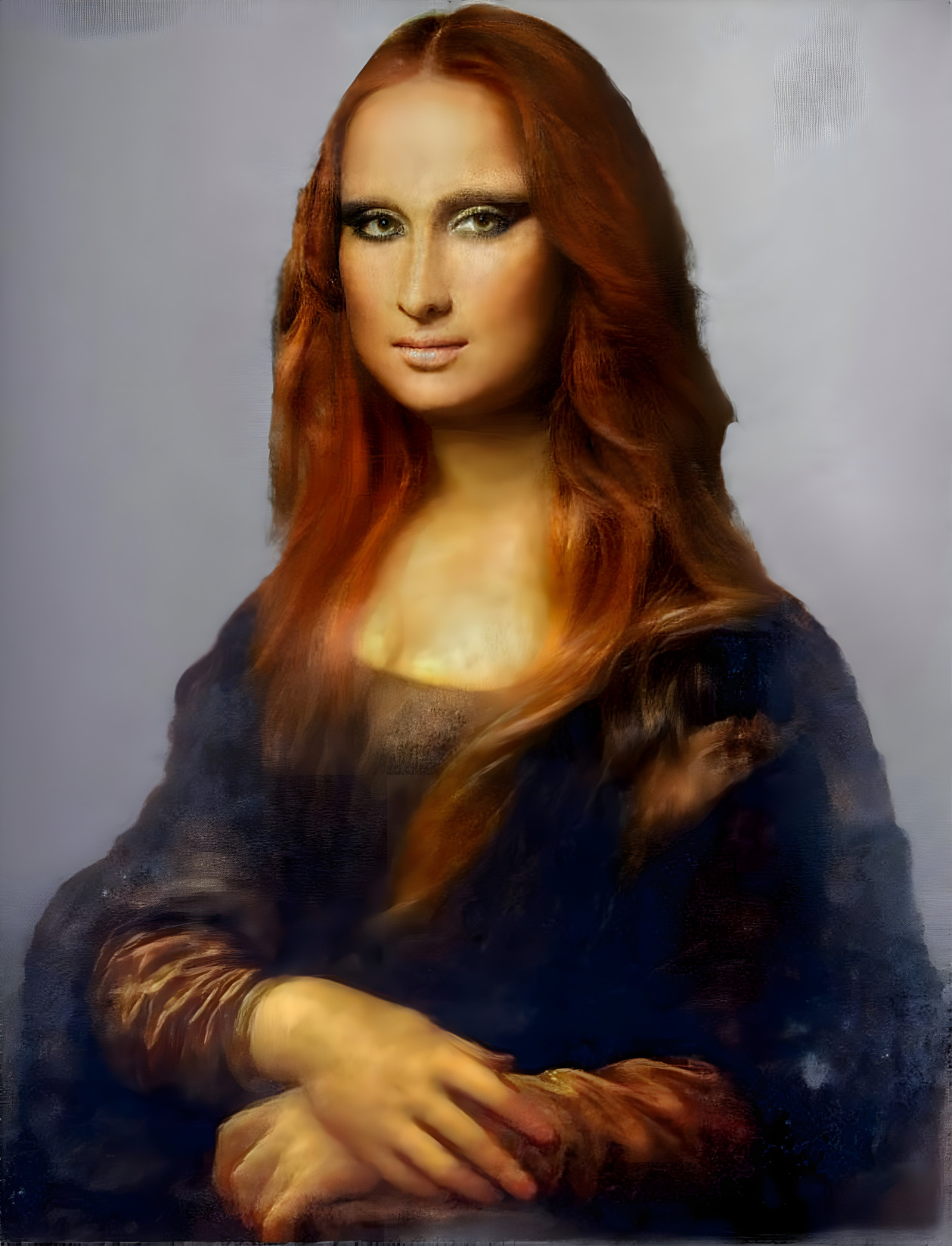 Masterpiece Makeover of Mona Lisa