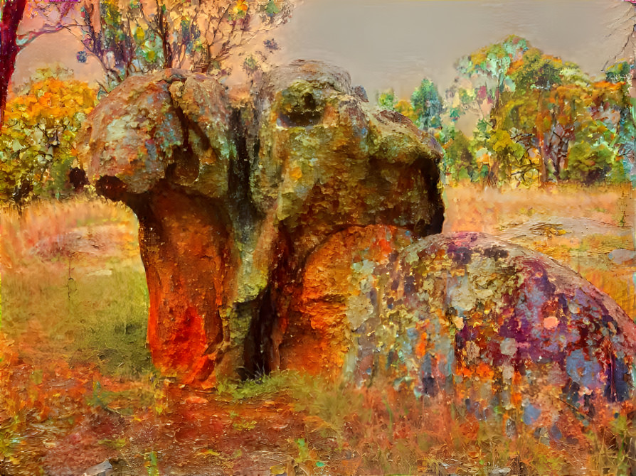 From the 'Granite Outcrops' Series - 0144
